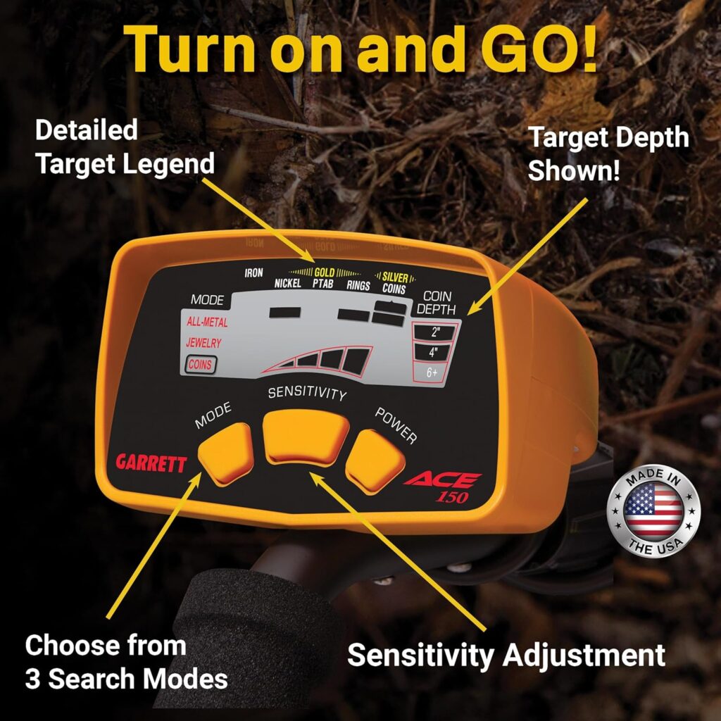 Panel de CONTROL Garrett Ace 150