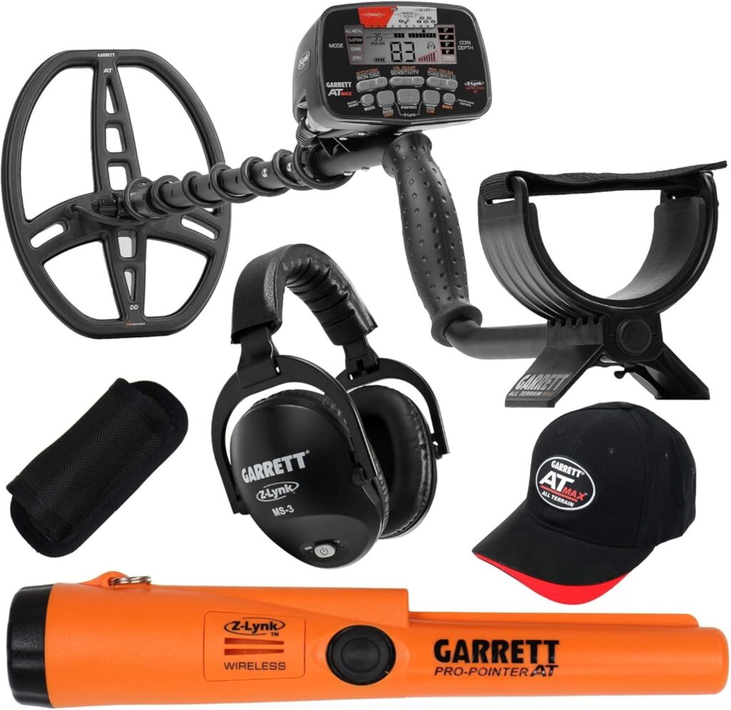 PACK Garrett AT MAX con cascos inalámbricos y Pinpointer